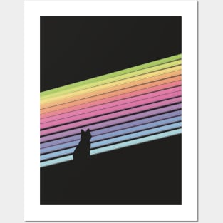 Rainbow Trails Posters and Art